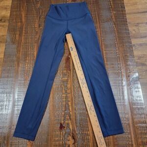 Lululemon Align high rise leggings size 2 True Navy 25" Nulu Fabric